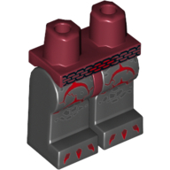 Lego nohy, černá (6132689)